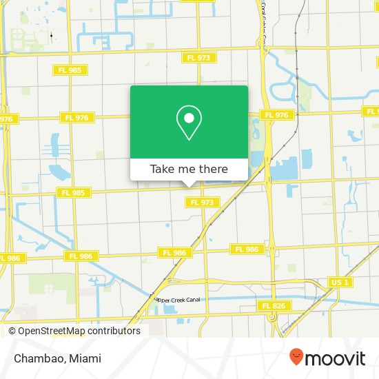 Chambao, 8800 Miller Dr Miami, FL 33165 map