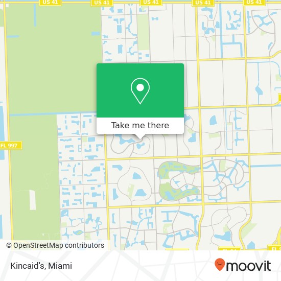 Kincaid's, 4925 SW 149th Ct Miami, FL 33185 map