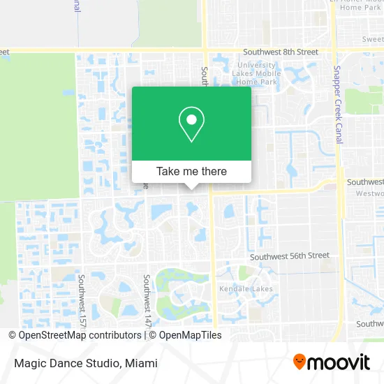 Magic Dance Studio map