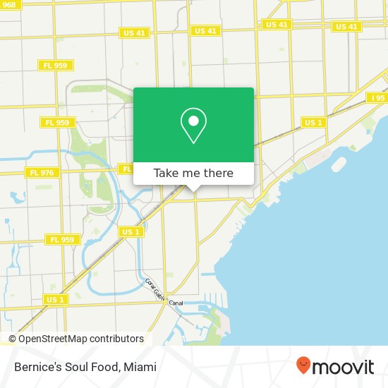 Bernice's Soul Food, 3340 S Douglas Rd Miami, FL 33133 map