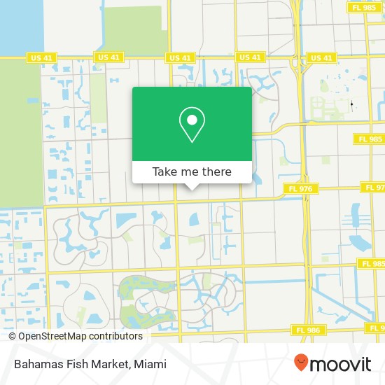 Mapa de Bahamas Fish Market, 13399 SW 40th St Miami, FL 33175