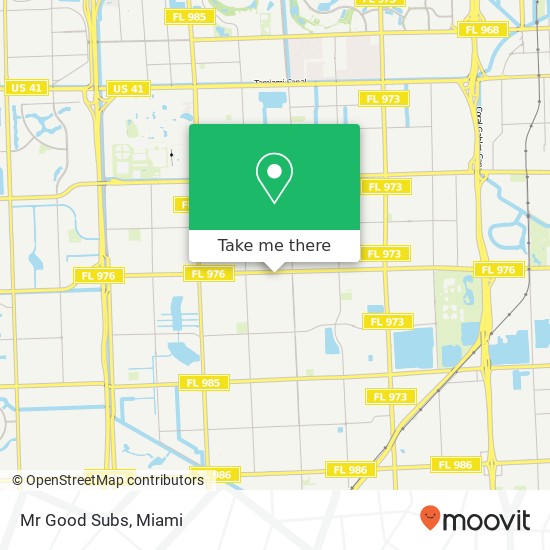 Mr Good Subs, 9836 SW 40th St Miami, FL 33165 map