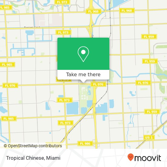 Tropical Chinese, 7991 Bird Rd Miami, FL 33155 map