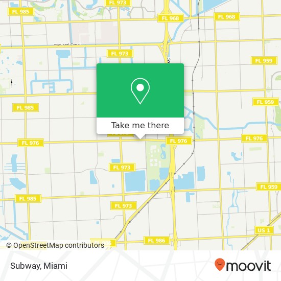 Subway, 8298 Bird Rd Miami, FL 33155 map