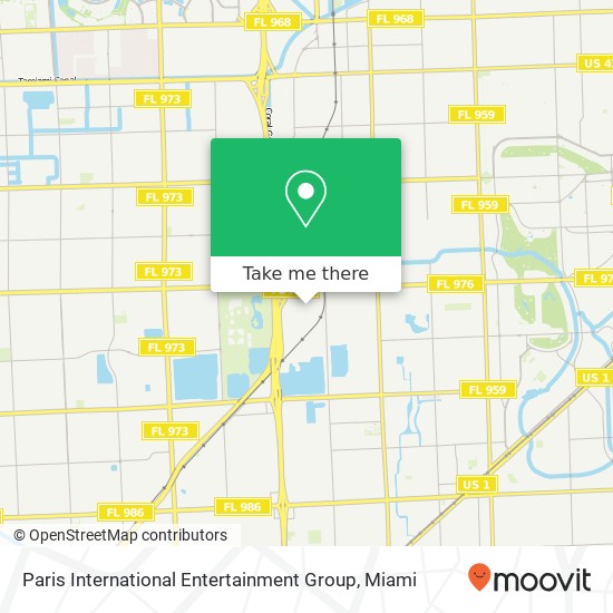 Mapa de Paris International Entertainment Group