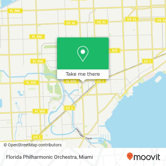 Mapa de Florida Philharmonic Orchestra