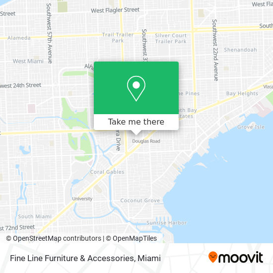 Fine Line Furniture & Accessories map