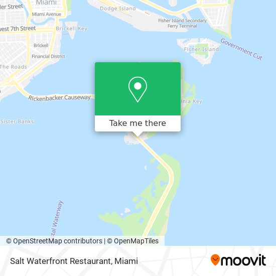 Mapa de Salt Waterfront Restaurant