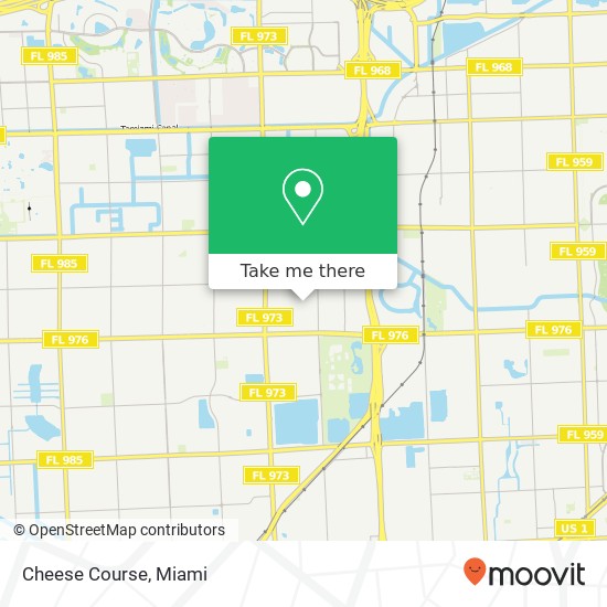 Mapa de Cheese Course, 3530 SW 83rd Ave Miami, FL 33155