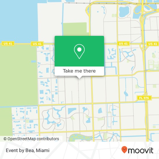 Mapa de Event by Bea, 2753 SW 142nd Ave Miami, FL 33175