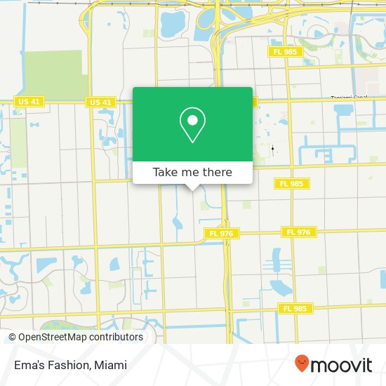 Mapa de Ema's Fashion, 2900 SW 122nd Ave Miami, FL 33175