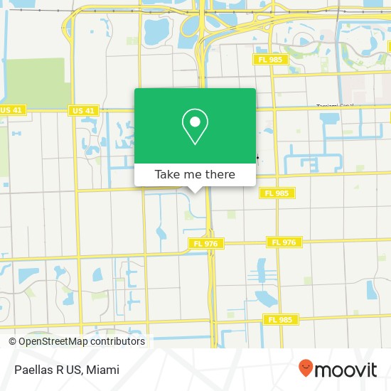 Mapa de Paellas R US, 2820 SW 118th Ave Miami, FL 33175