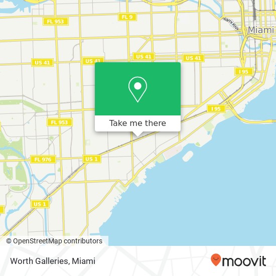 Worth Galleries, 2520 SW 28th Ln Miami, FL 33133 map