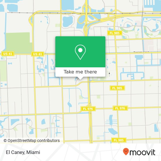 Mapa de El Caney, 11865 SW 26th St Miami, FL 33175