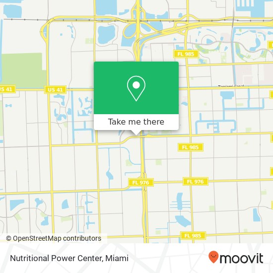 Nutritional Power Center, 11865 SW 26th St Miami, FL 33175 map