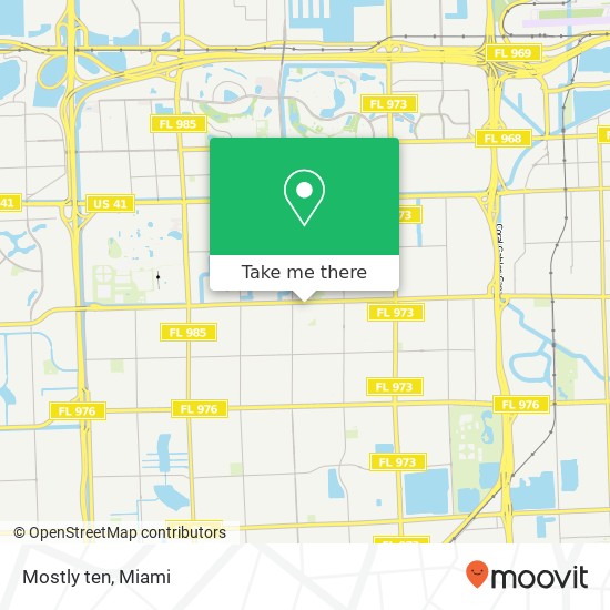 Mostly ten, 9624 SW 24th St Miami, FL 33165 map