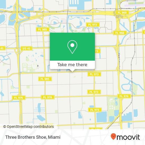 Three Brothers Shoe, 9626 SW 24th St Miami, FL 33165 map