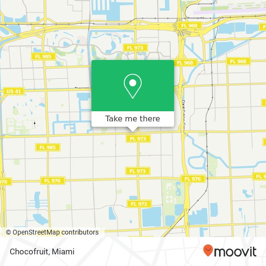 Chocofruit, 8765 SW 24th St Miami, FL 33165 map