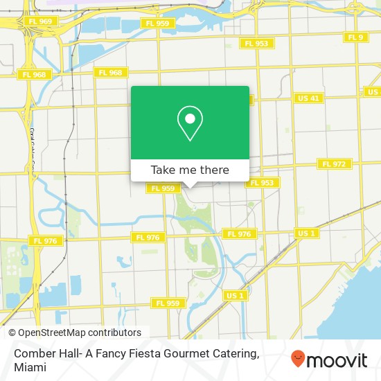 Comber Hall- A Fancy Fiesta Gourmet Catering map