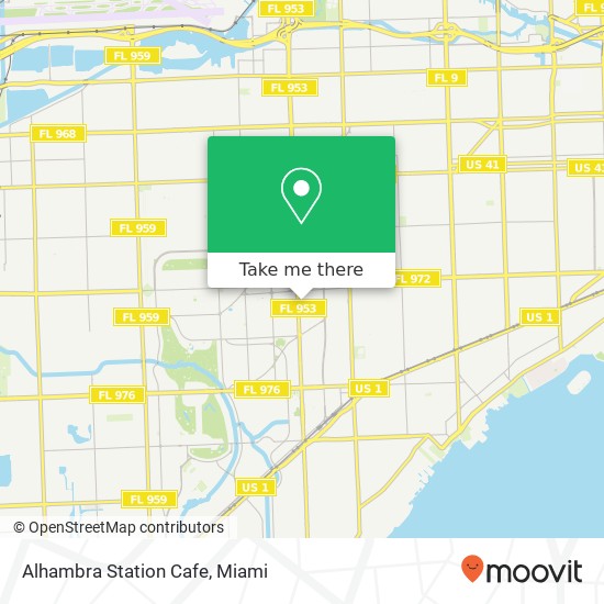 Alhambra Station Cafe, 357 Almeria Ave Miami, FL 33134 map