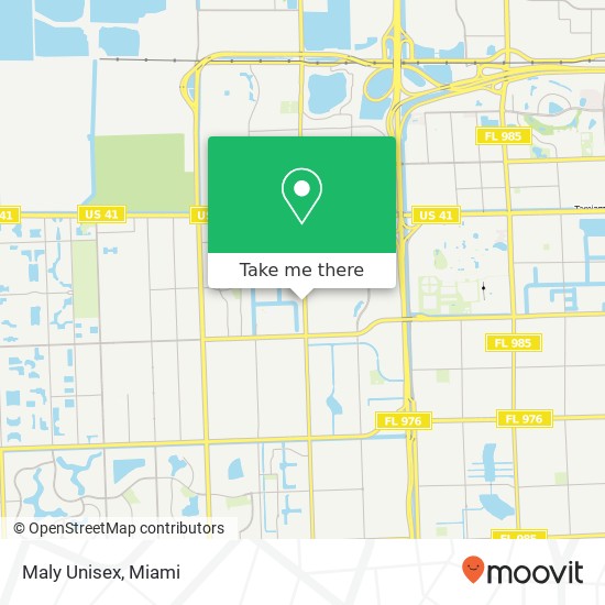 Mapa de Maly Unisex, 2030 SW 127th Ave Miami, FL 33175