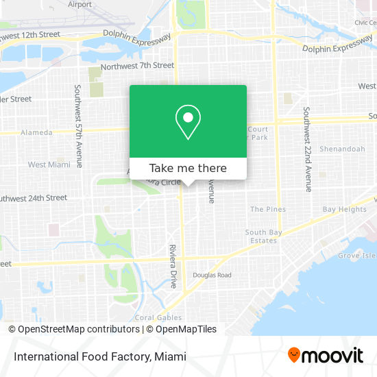Mapa de International Food Factory