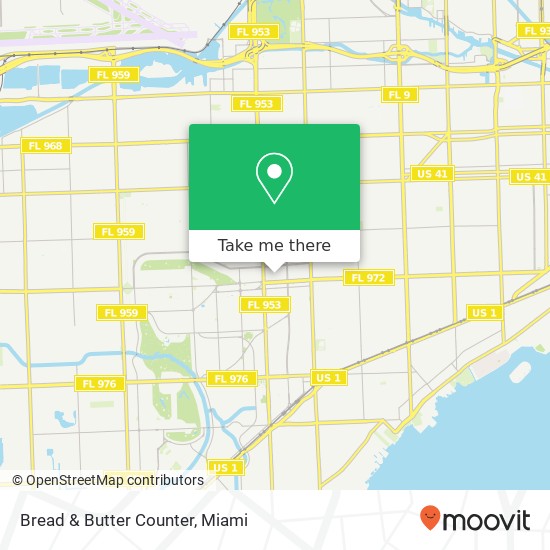 Bread & Butter Counter, 2330 Salzedo St Coral Gables, FL 33134 map