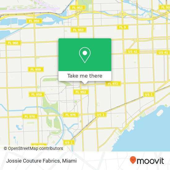 Jossie Couture Fabrics, 271 Miracle Mile Miami, FL 33134 map