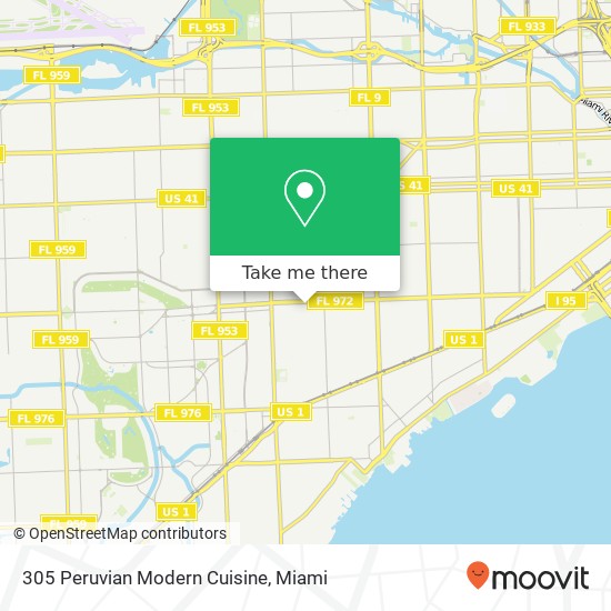 305 Peruvian Modern Cuisine, 3398 Coral Way Miami, FL 33145 map