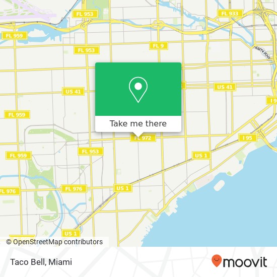 Taco Bell, 3190 Coral Way Miami, FL 33145 map