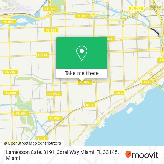 Lamesson Cafe, 3191 Coral Way Miami, FL 33145 map