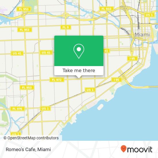 Romeo's Cafe, 2257 SW 22nd St Miami, FL 33145 map