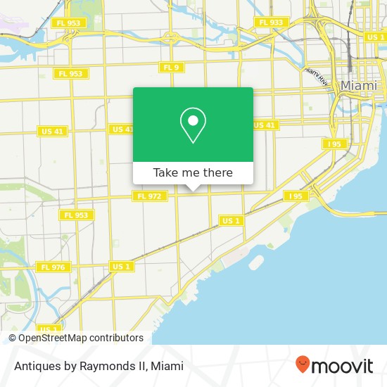 Mapa de Antiques by Raymonds II, 2397 Coral Way Miami, FL 33145