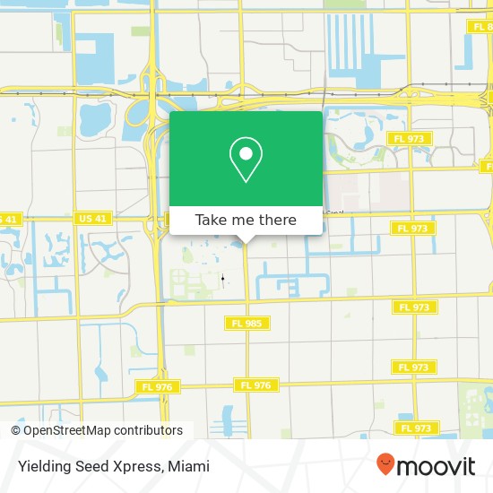 Mapa de Yielding Seed Xpress, 1311 SW 107th Ave Miami, FL 33174