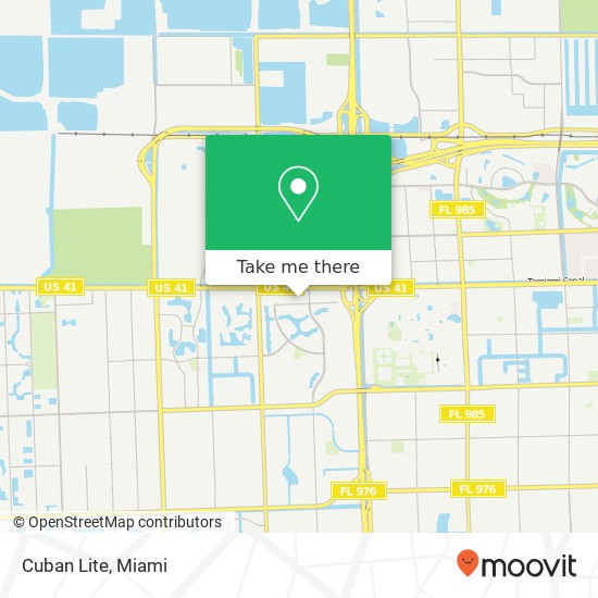 Mapa de Cuban Lite, 12234 SW 8th St Miami, FL 33184