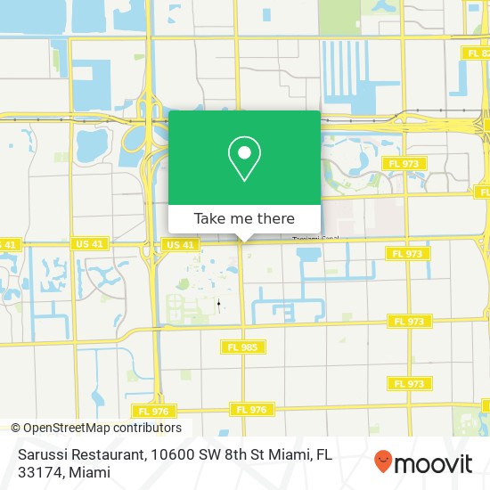 Sarussi Restaurant, 10600 SW 8th St Miami, FL 33174 map