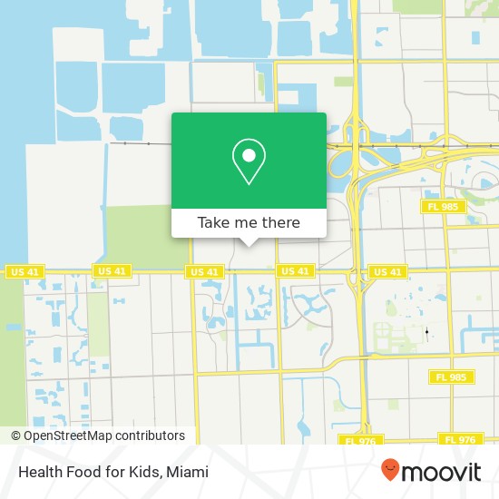 Mapa de Health Food for Kids, 12930 SW 2nd Ter Miami, FL 33184