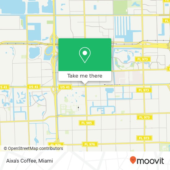 Mapa de Aixa's Coffee, 10703 SW 7th Ter Miami, FL 33174