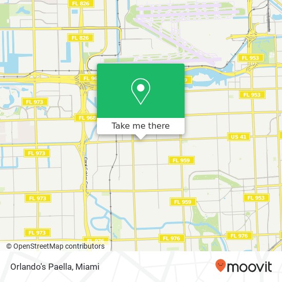 Orlando's Paella, 6446 SW 8th St Miami, FL 33144 map