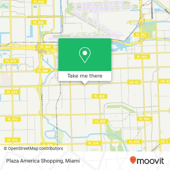 Plaza America Shopping map
