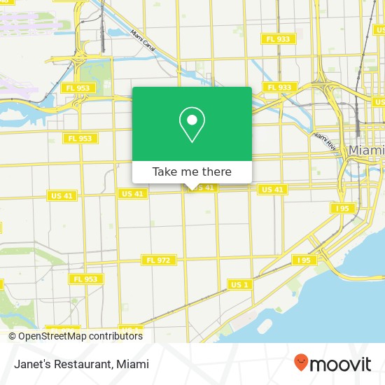 Janet's Restaurant, 2484 SW 8th St Miami, FL 33135 map