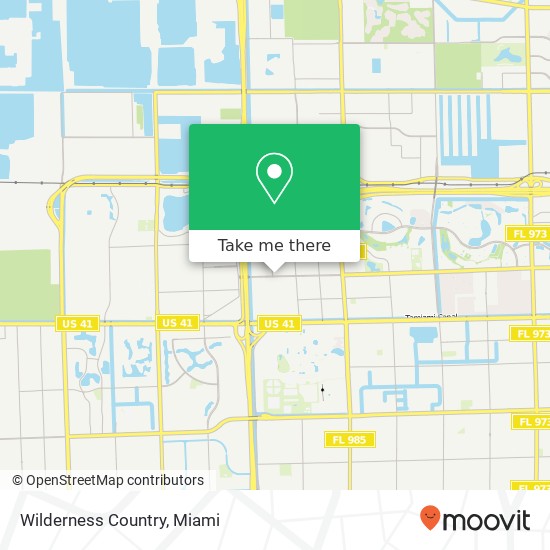 Mapa de Wilderness Country, 11367 W Flagler St Sweetwater, FL 33174