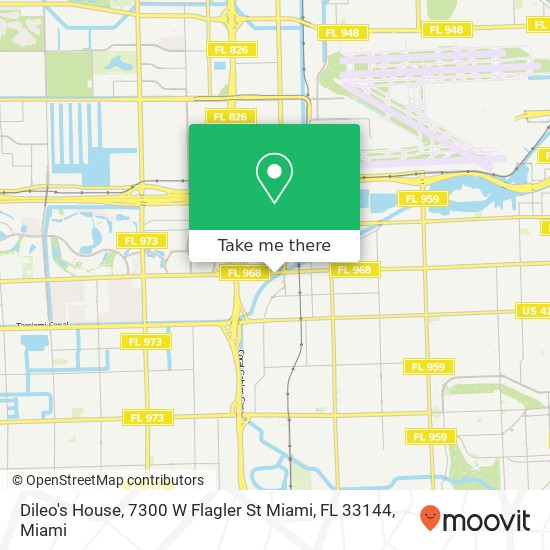Dileo's House, 7300 W Flagler St Miami, FL 33144 map