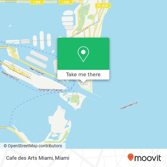 Cafe des Arts Miami, 22 Washington Ave Miami Beach, FL 33139 map