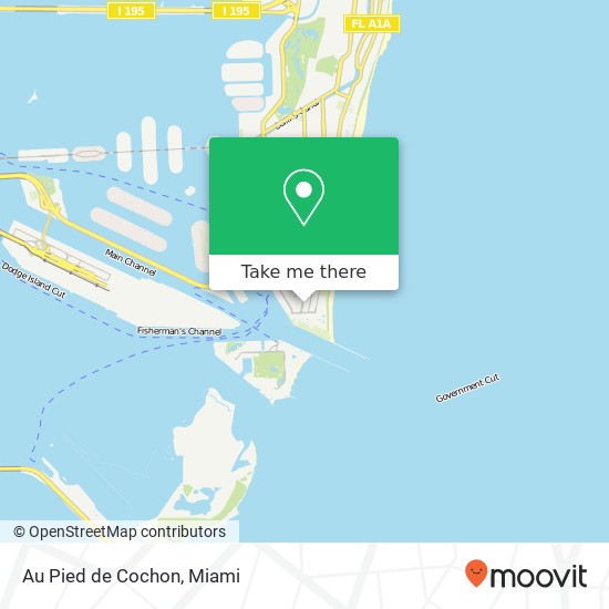 Au Pied de Cochon, 81 Washington Ave Miami Beach, FL 33139 map