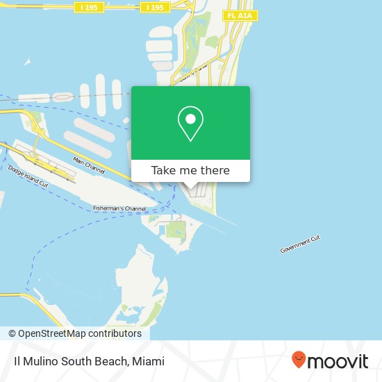 Il Mulino South Beach, 840 1st St Miami Beach, FL 33139 map