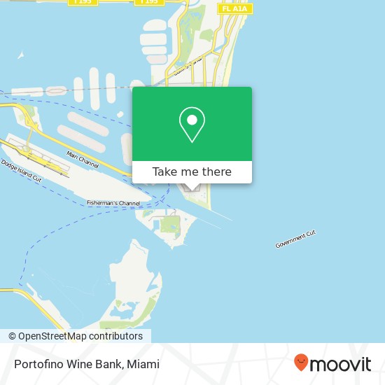 Portofino Wine Bank map