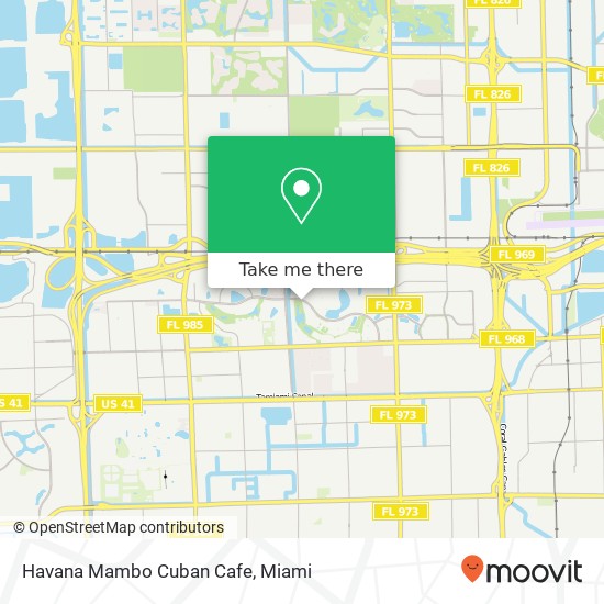 Havana Mambo Cuban Cafe, 9612 Fontainebleau Blvd Miami, FL 33172 map