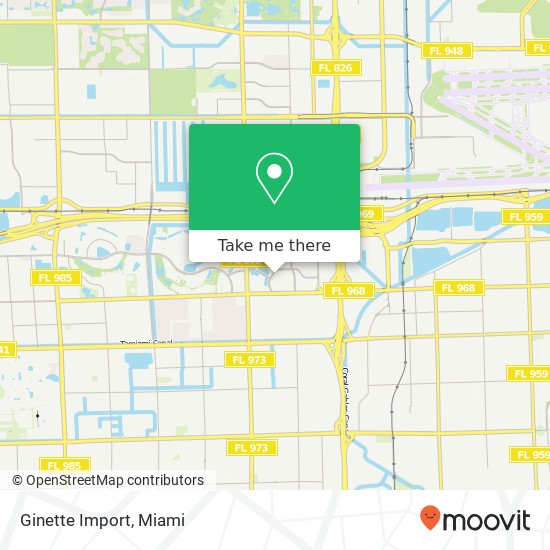 Ginette Import, Miami, FL 33126 map