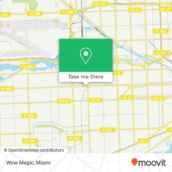 Wine Magic map